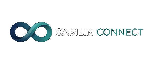 Camlin Connect horizontal dark transparent